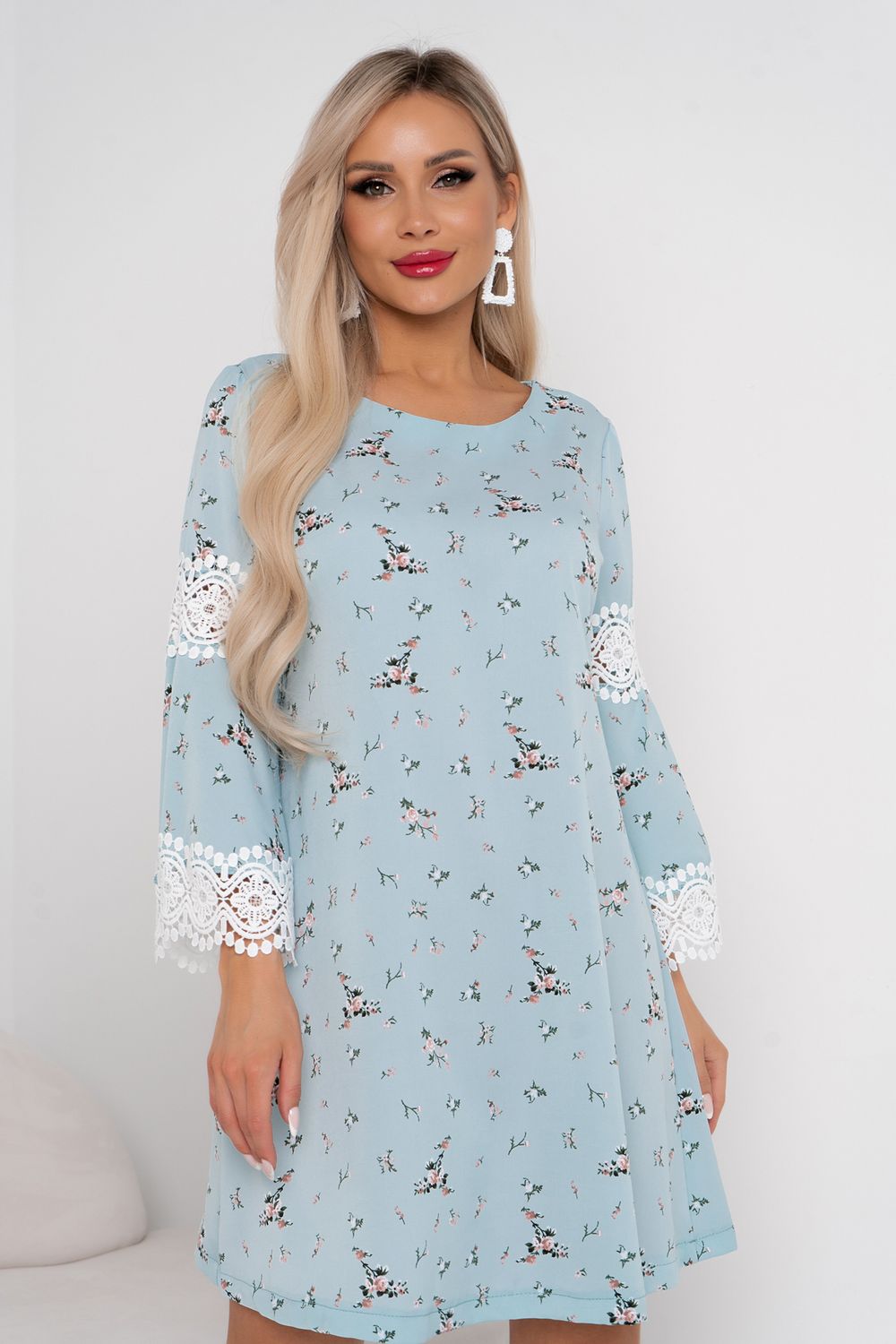 Платье Алана (мята) Р11-1178 Nikol (Акция)