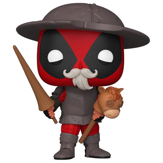 Фигурка Funko POP! Plus Bobble Marvel Deadpool Lit Cls Deadpool As Don Quixote (1492) 83985 / Фигурка Фанко ПОП! по мотивам вселенной "Марвел", Дэдпул