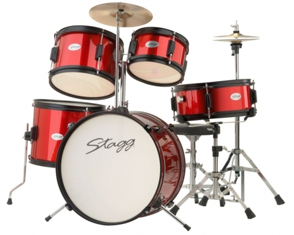 Акустическая ударная установка Stagg TIM JR 5/16 RD