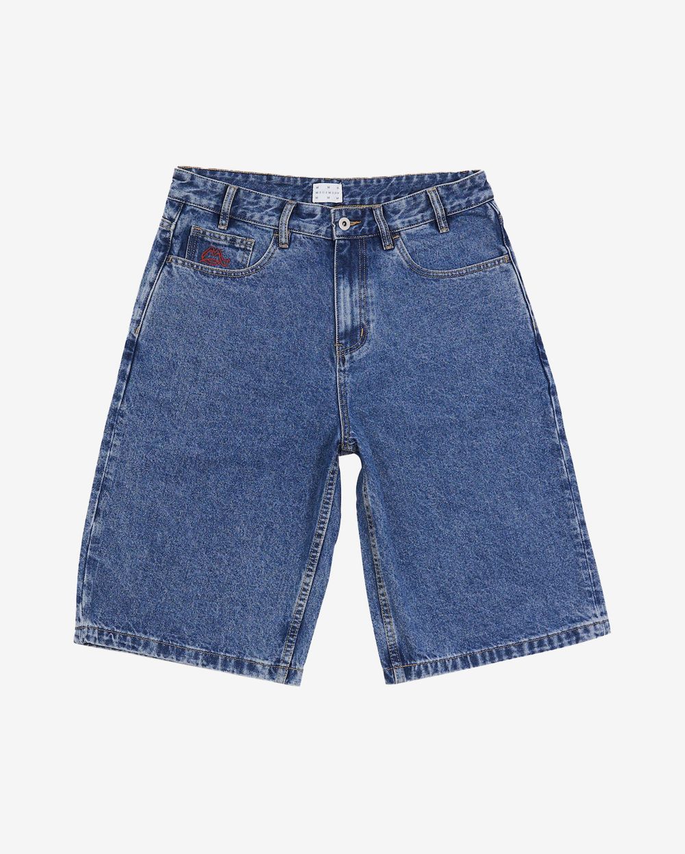 Шорты Magamaev Bigger M blue washed синие