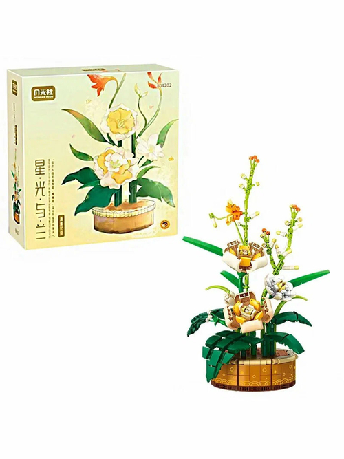 Конструктор Цветы "Бонсай" 953 дет.