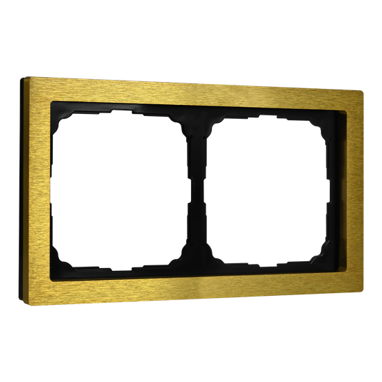 Рамка 2-м ArtGallery Pure метал. зол. SE GAL312402