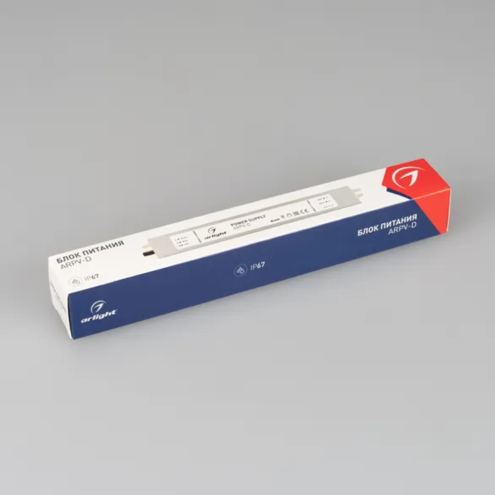 Блок питания ARPV-24040-D (24V, 1.7A, 40W) (Arlight, IP67 Металл, 3 года) 026177