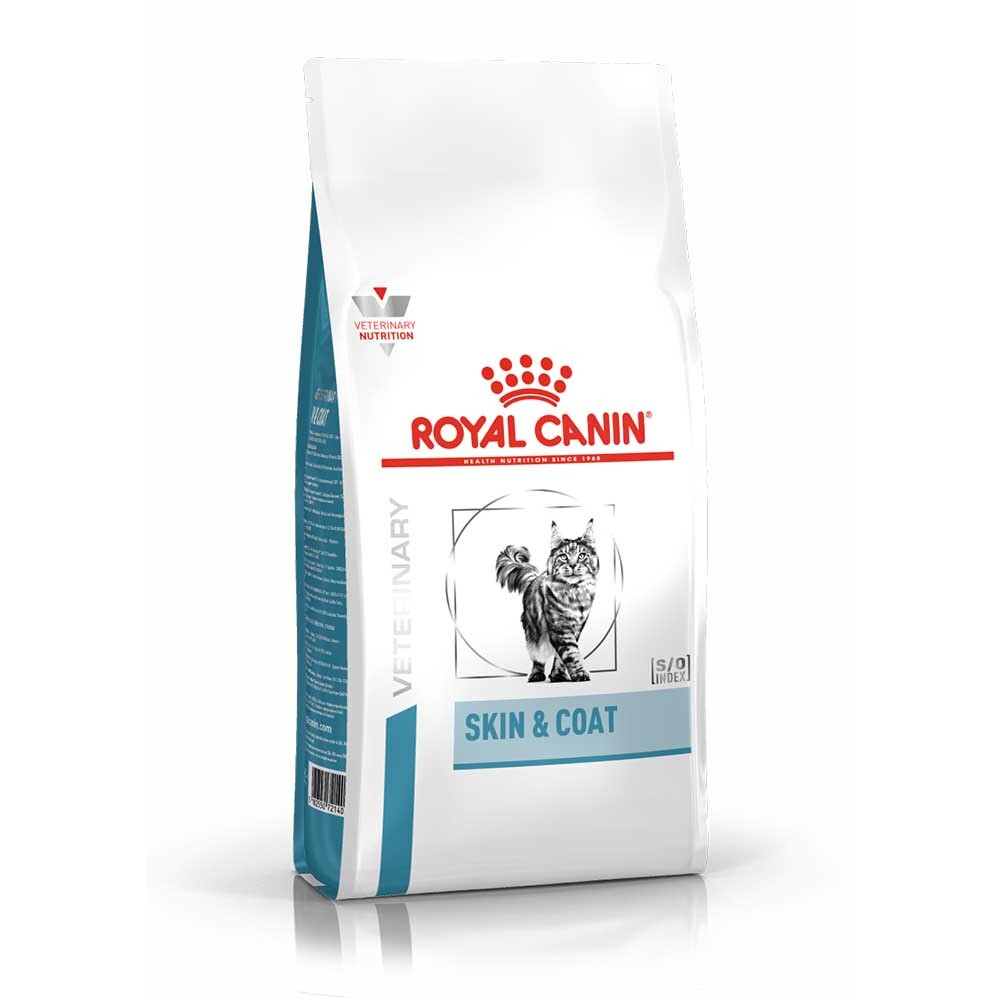 Royal Canin VET Skin & Coat - диета для кошек с заболеванием кожи и шерсти