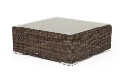 "Капри" журнальный столик плетеный, цвет коричневый