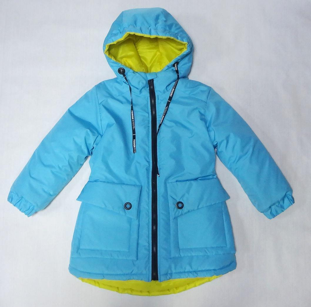 Куртка д/девочек р.116-122.в ассорт. 2433-07