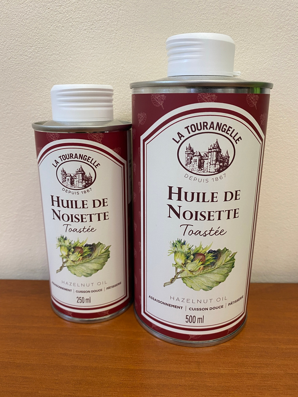 Масло  лесного ореха (фундука) La Tourangelle Hazelnut, 500 мл Франция