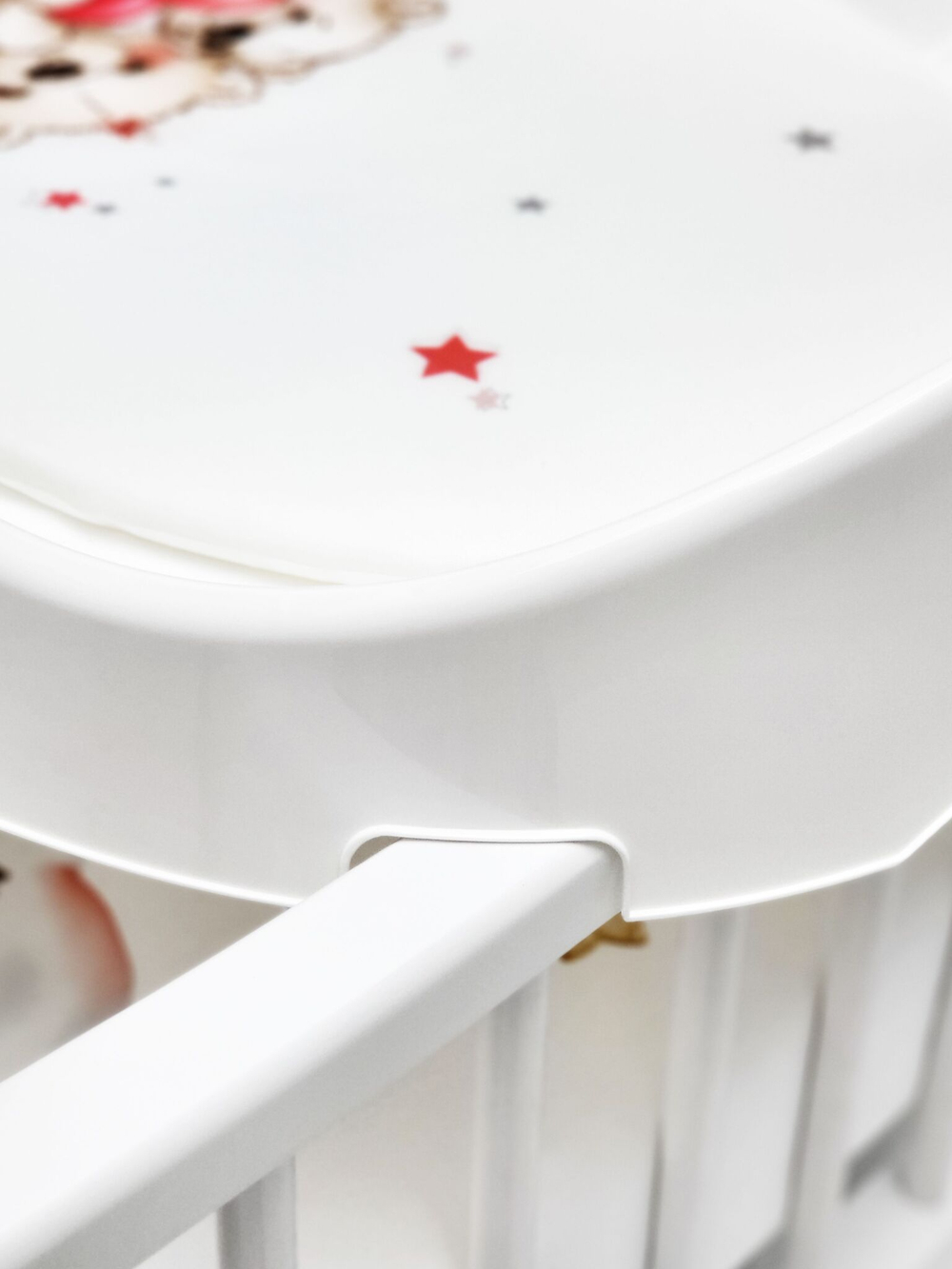 Доска для пеленания BUBO BABY "PRESTIGE" 80х53 см на пластиковой основе