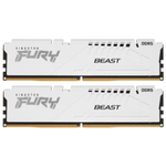 Оперативная память Kingston FURY Beast DDR5‑6400 — 32/64 ГБ (чёрный / белый)