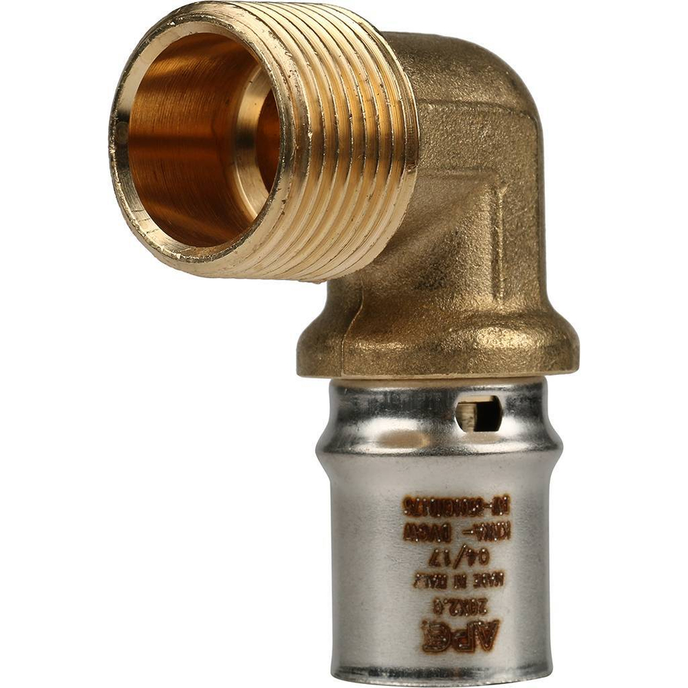 Угольник-переходник с наружной резьбой   3/4"х20