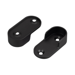Держатель настенный WARDROBE-1930 BLACK (Arlight, Металл) 054951