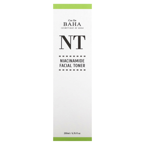 Cos De BAHA, NT, тоник для лица с ниацинамидом, 200 мл (6,76 жидк. унц.)
