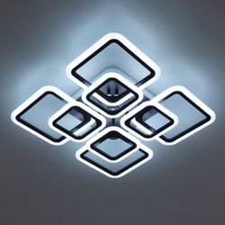 Citilux Марсель Смарт CL232A185E RGB Умная люстра Чёрная