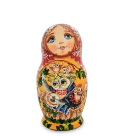 Народные промыслы МР-16/26-B Матрешка 5м «Мария с совами»