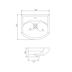 Раковина Santek Смайл 50 1WH207781
