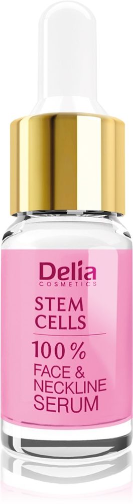 Delia Cosmetics Professional Face Care Stem Cells - интенсивно укрепляющая сыворотка против морщин со стволовыми клетками для лица, шеи и зоны декольте /   10  ml  / GTIN 5901350436554