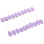 Аппликаторы для макияжа 10шт «KALISTO», цвет фиолетовый, 6,5*3,7см