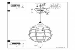Подвесной светильник Eglo Bampton 49219