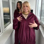 Рубашка Смерч на молнии #6 бордовая