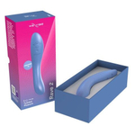 Голубой изогнутый вибромассажер 21,7см We-Vibe Rave 2 SNRA2SG5