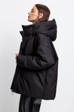 Куртка зимняя на утеплителе Isosoft черного цвета