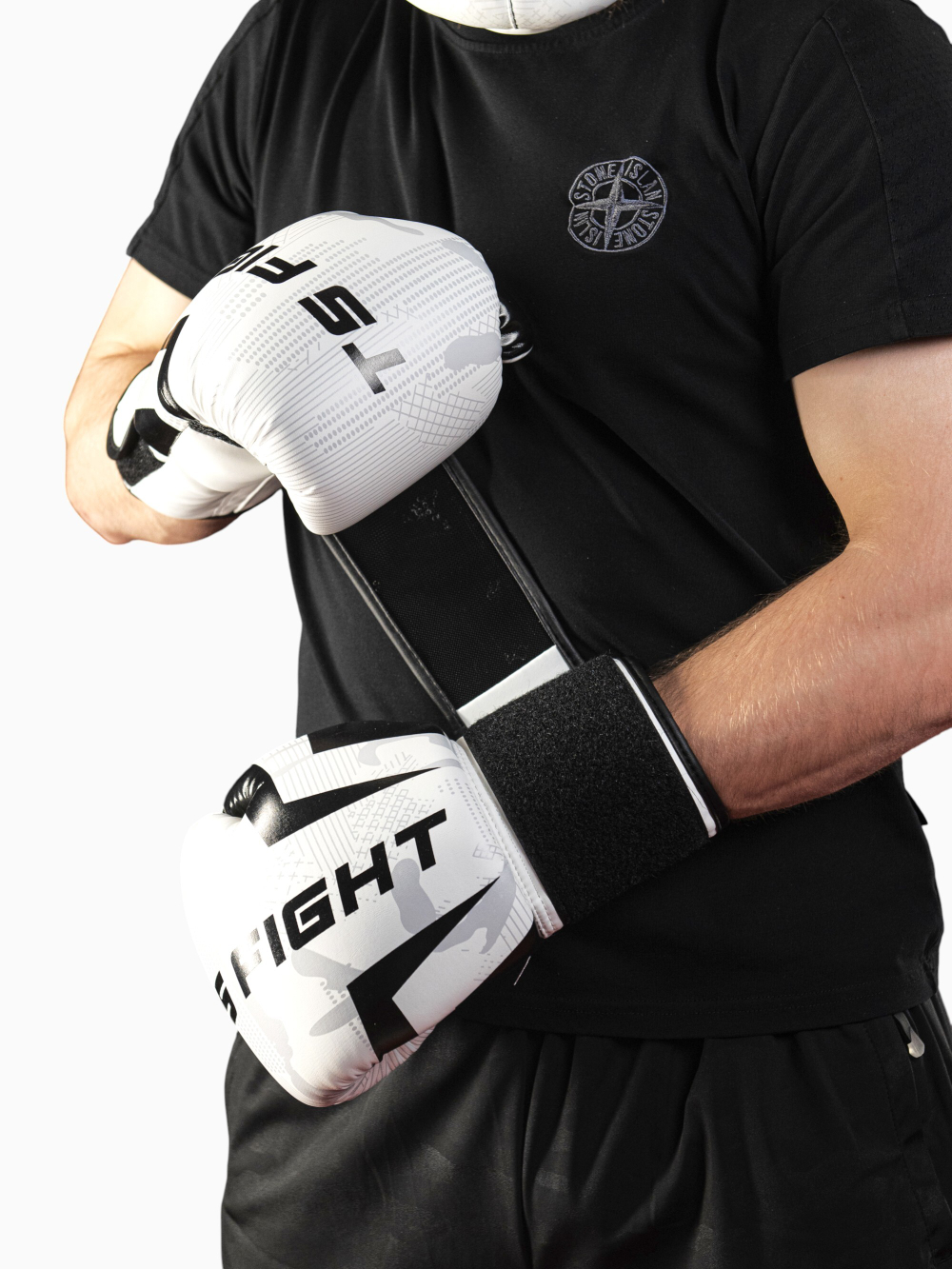 Перчатки для бокса Tomorrow Star Fury White Black