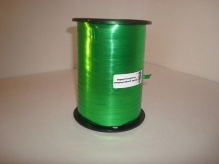 Лента металлик (0,5 см*250 ярд) Зеленый