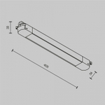Накладной светильник Maytoni Technical Basis TR000-1-12W3K-B_1