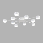 8343/10C COMFI белый, металл Люстра GX53 LED 10*7W 220V TORINA