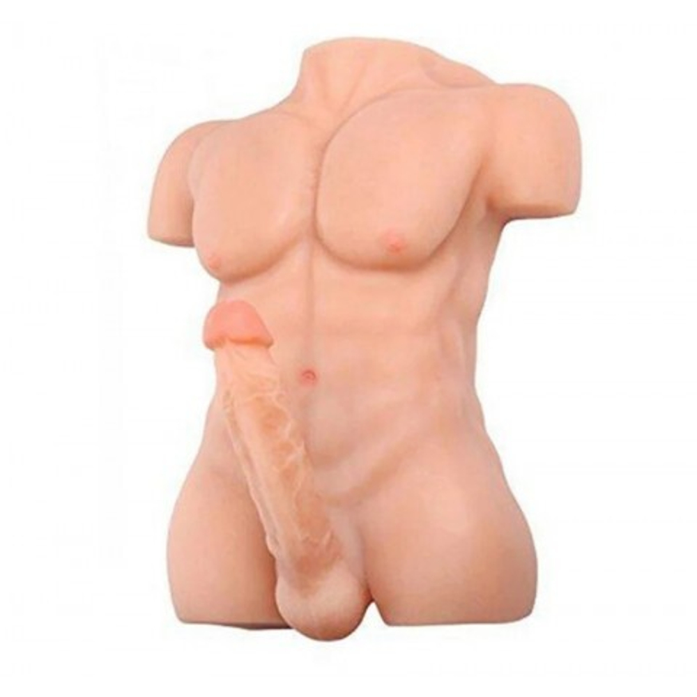 Накаченный мужской торс с пенисом John (6 кг.)