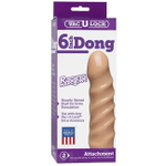 Насадка-реалистик к трусикам системы Vac-U-Lock "Attachment" (Цвет: телесный)