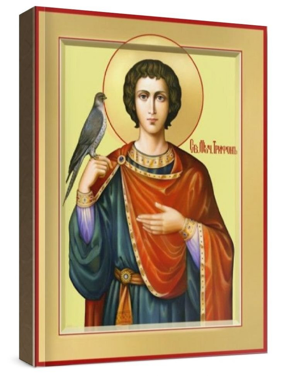 Трифон Апамейский (рукописная икона)