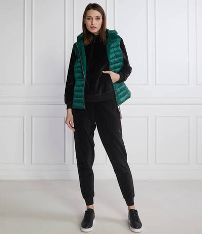 Худи hwk velour Tommy Hilfiger - черный(UW0UW03902)