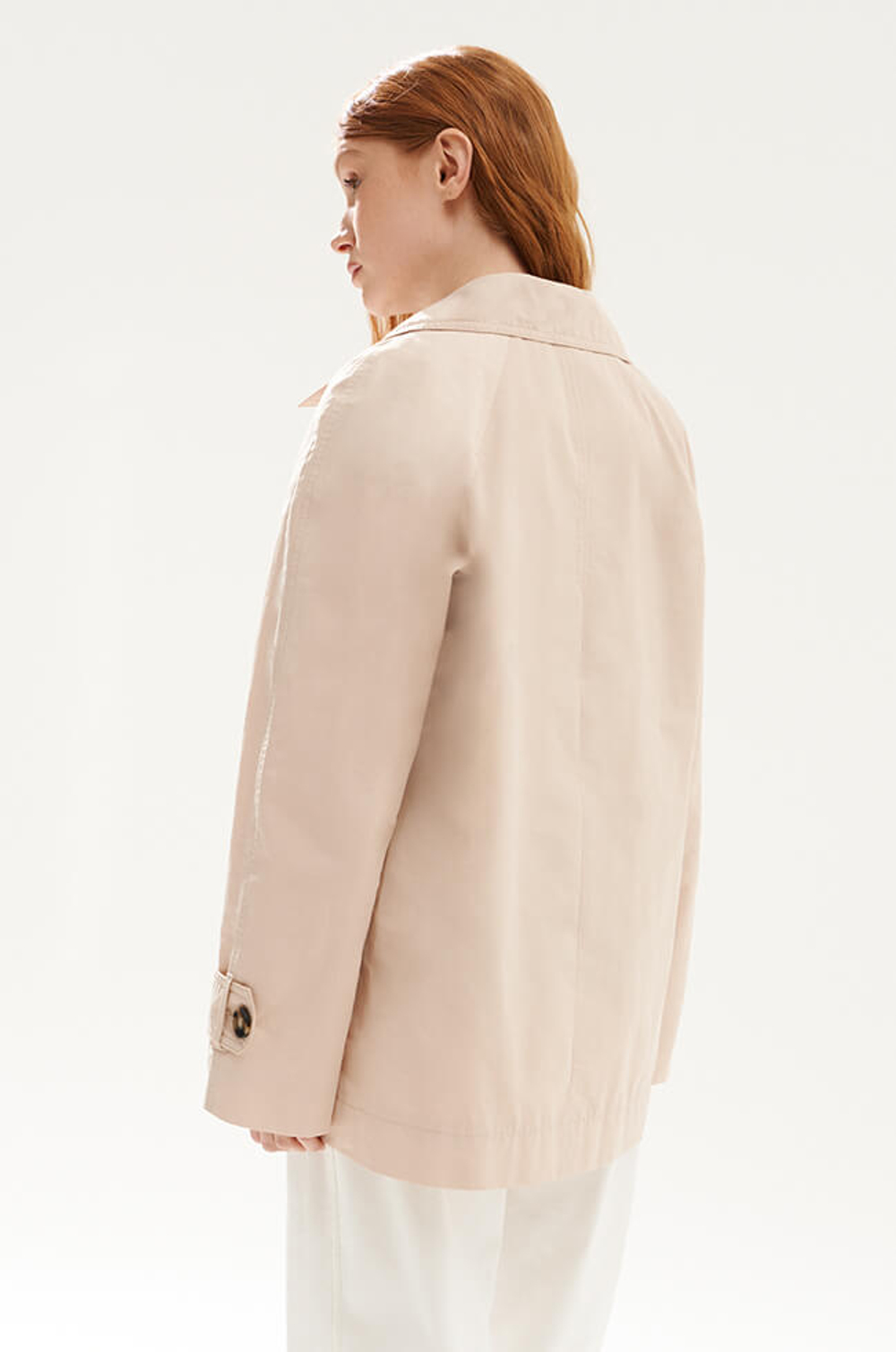 0119 Плащ женский (бежевый)