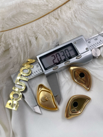 Пуговицы золотистые "Большой глаз" Скиап.