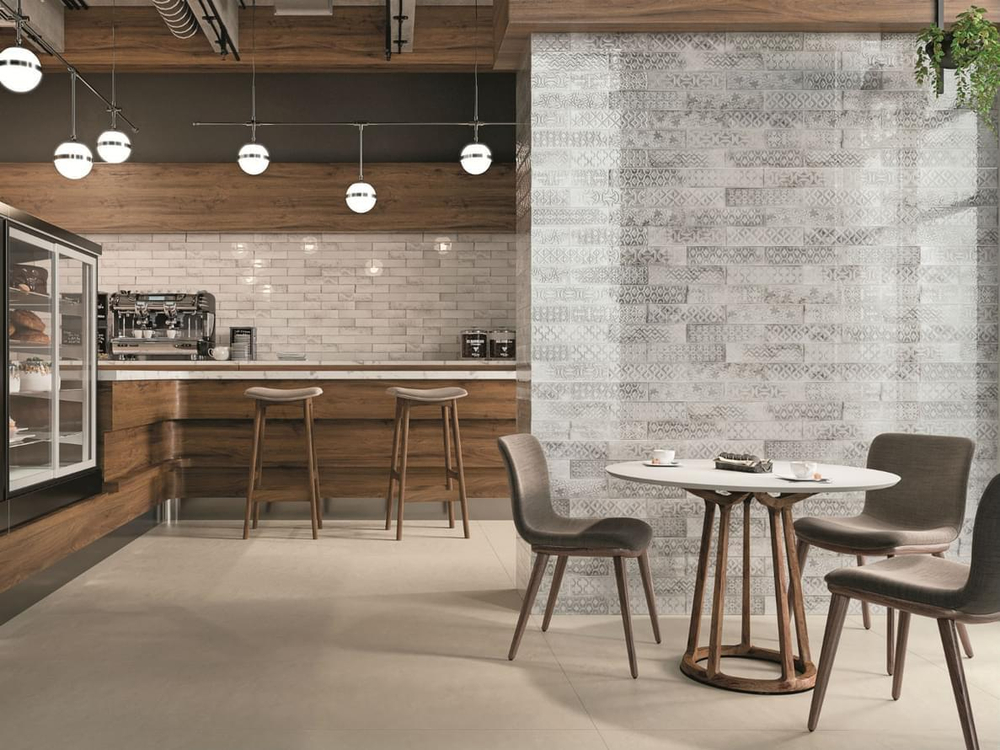 Cifre Drop Ivory Brillo 7.5x30