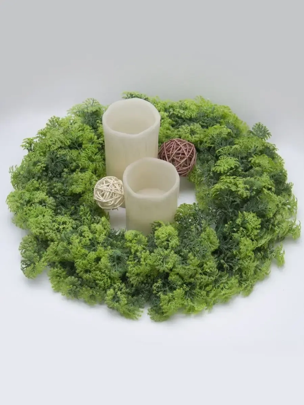 Венок 40 см, на дверь, на стол, для дома, для творчества