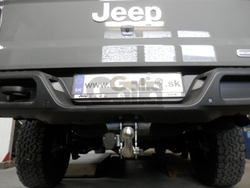 Оцинкованный фаркоп на Jeep Gladiator 2019- (без электрики), Galia J014C