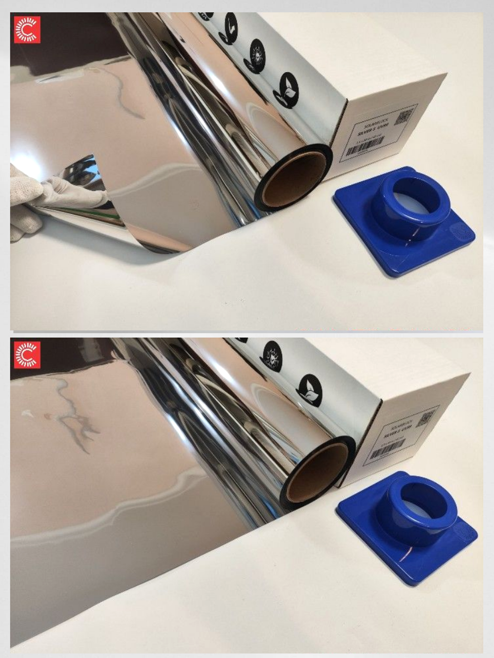 СИЛЬВЕР 5 Норма (SILVER 5 Norma) зеркальная пленка