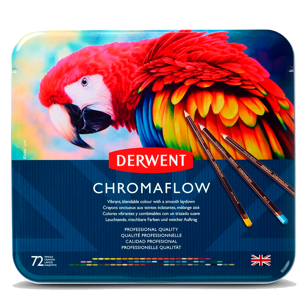 Derwent Chromaflow Набор 72 цвета