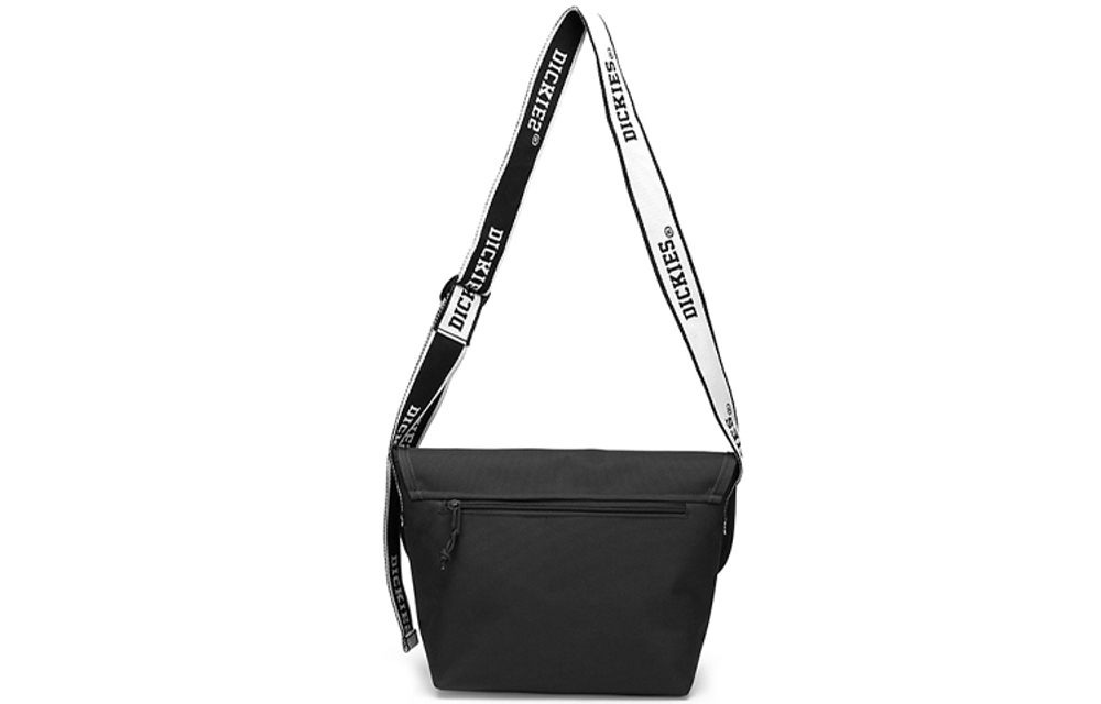 Dickies Polyester Messenger Bag, Shoulder Bag, Crossbody Bag Regular Men"s Black