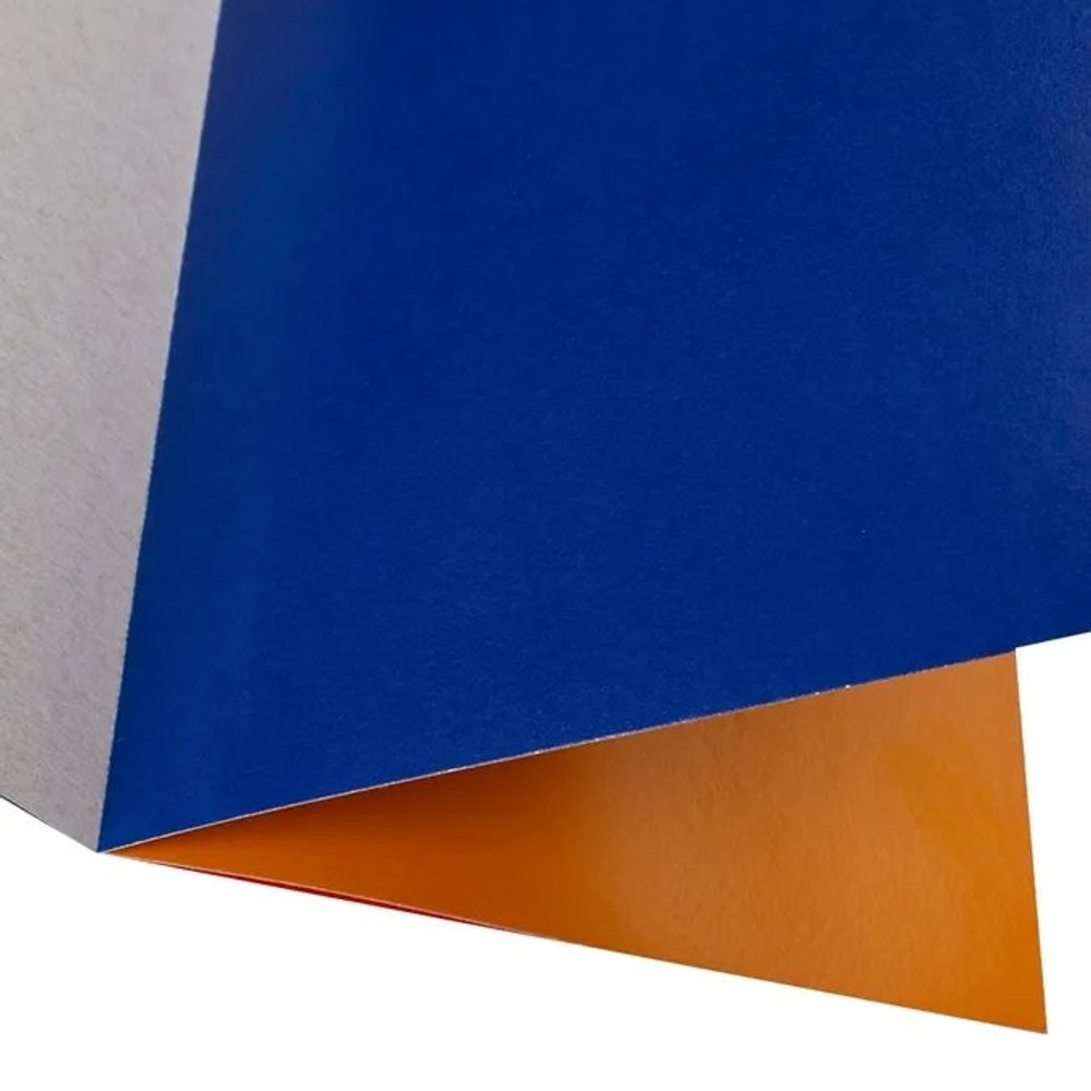 Картон цветной Проф-Пресс, 185х273 мм, мелованный, 8 листов, 8 цветов, зол+серебро, КБС, "Разноцветный попугай"