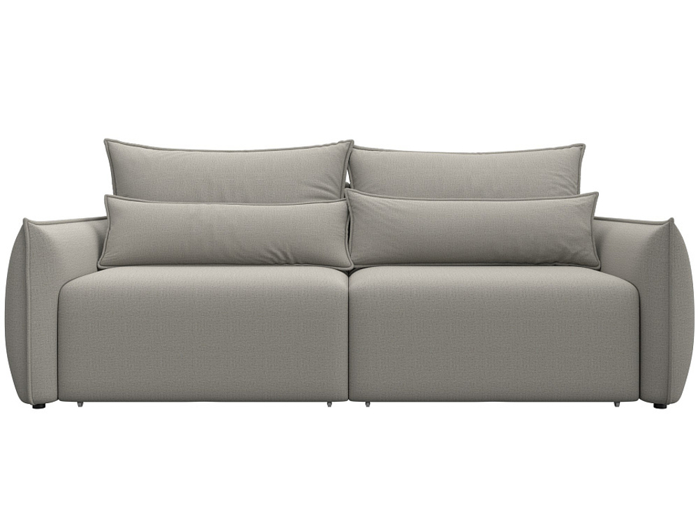 Диван прямой Лига-051 НПБ РОГОЖКА Амур 02 бежевый