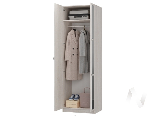 Шкаф 2-х створчатый ШК-01 Гостиная Зарина (ясень белый)