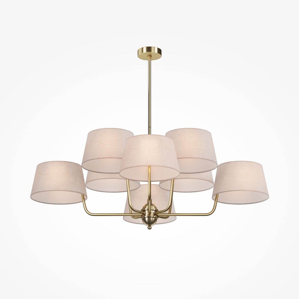 Люстра на штанге Maytoni   MOD360PL-08BS