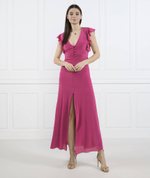 Шелковое платье Patrizia Pepe - фуксия(2A2523 A156)