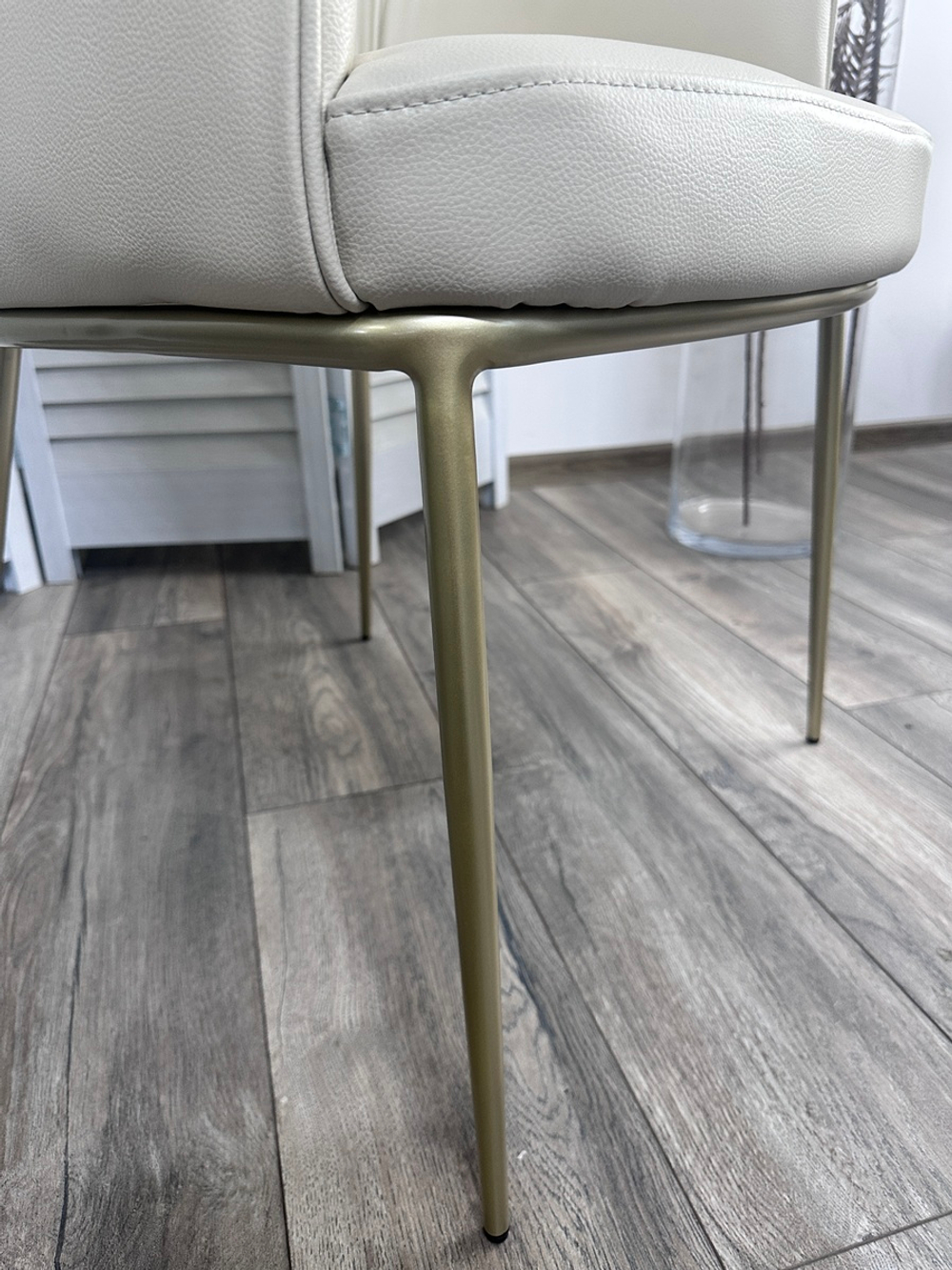 Стул BRUNO Milk T1-02, PU / шампань, ®DISAUR