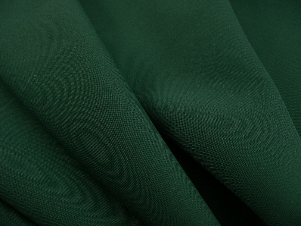 Ткань Габардин зеленый темный арт. 326373