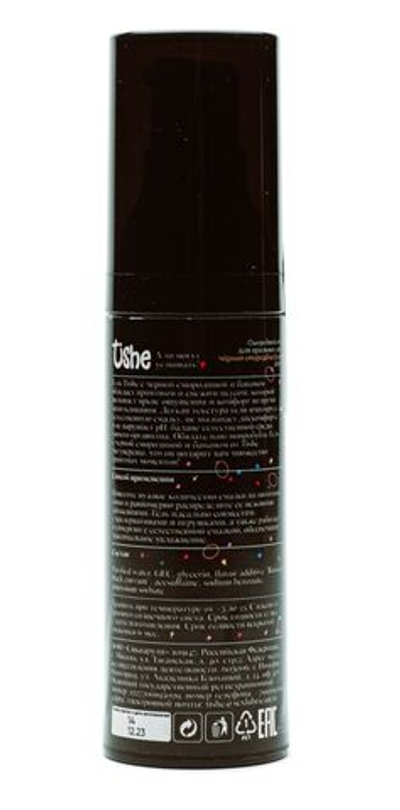 Съедобный лубрикант на водной основе Tishe с ароматом черной смородины и банана - 30 мл.