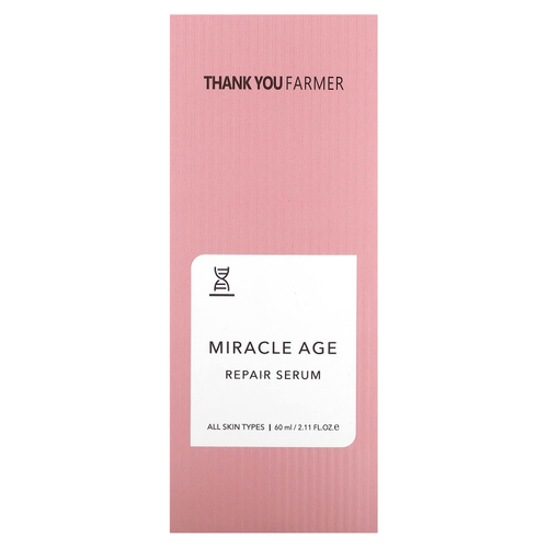 Thank You Farmer, Miracle Age, антивозрастная восстанавливающая сыворотка, 60 мл (2,11 унций)